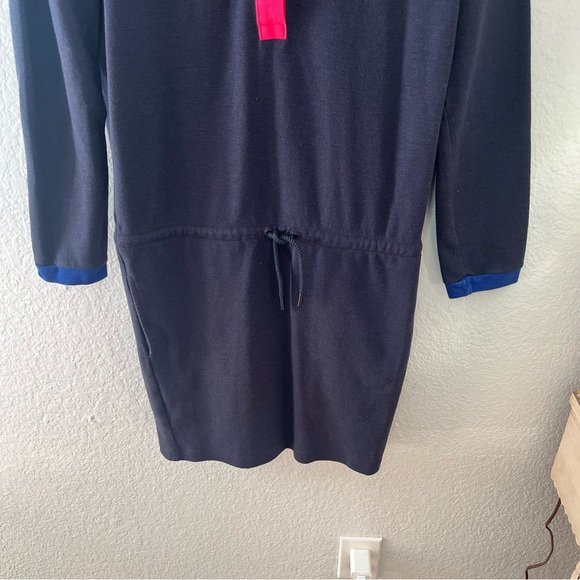 Lacoste Wool Blend Henley Dress Size 4 (36) - Picture 3 of 12